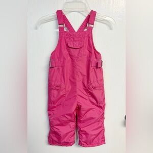 Old Navy Snow Bibs Ski Pants Pink Size 18m 24m